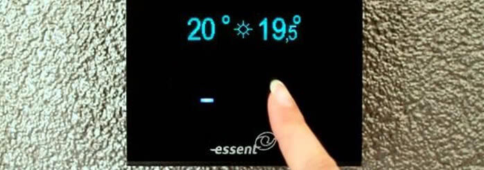 E-thermostaat Essent slimme thermostaat E-thermostaat Essent slimme thermostaat